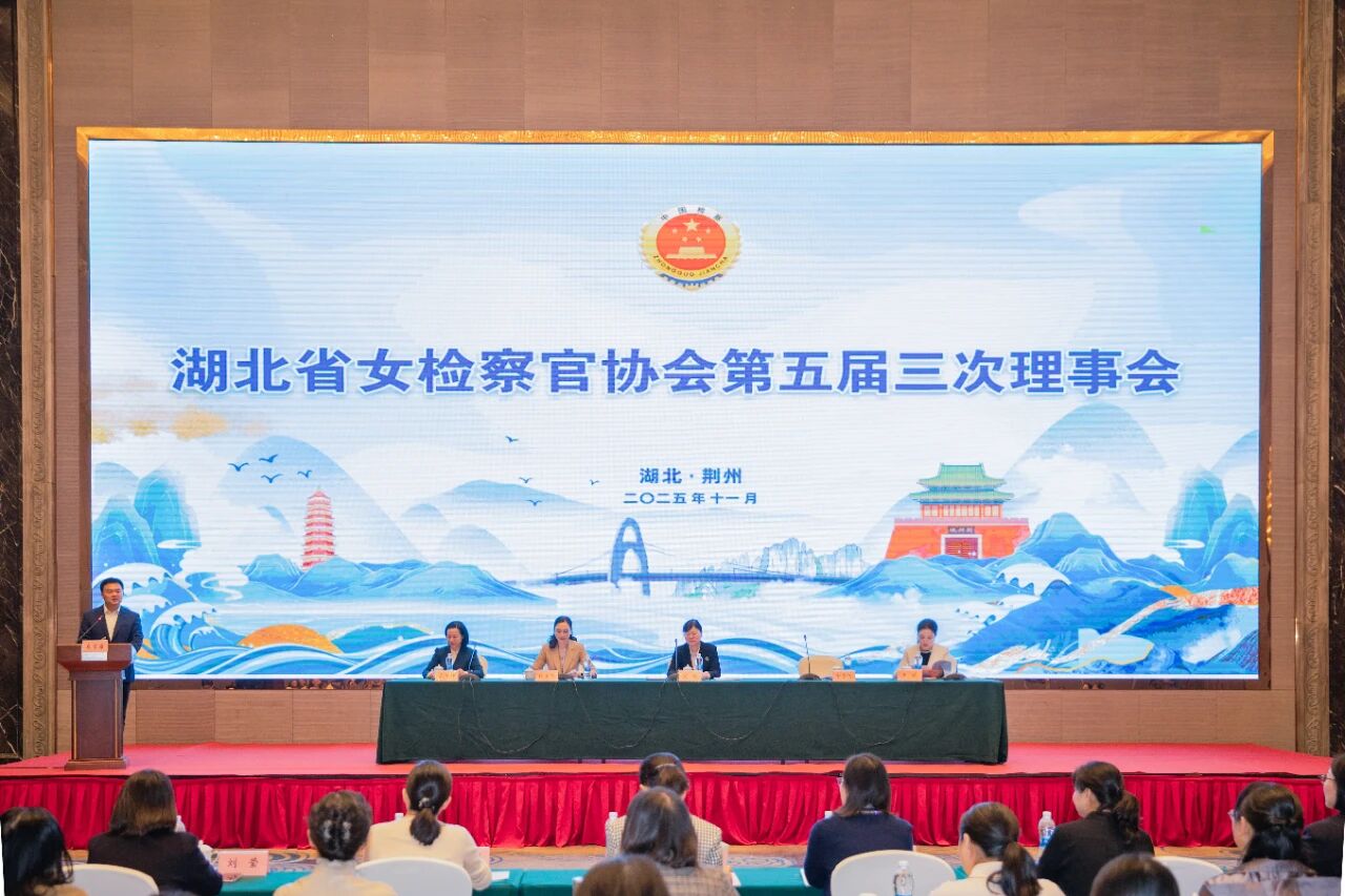 巾帼聚力迈新程！湖北省女检察官协会召开第五届三次理事会